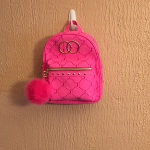 Cute-as-Hekk Hot Pink mini-backpack